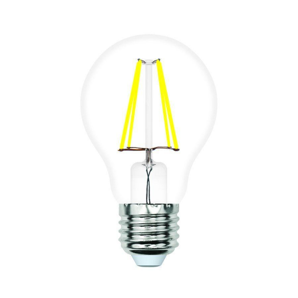 Лампа светодиодная филаментная Volpe E27 6W 3000K прозрачная LED-A60-6W/3000K/E27/CL/SLF UL-00008298 Лампа светодиодная филаментная Volpe E27 6W 3000K прозрачная LED-A60-6W/3000K/E27/CL/SLF UL-00008298