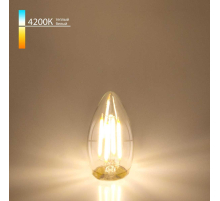 Лампа светодиодная филаментная Elektrostandard E27 7W 4200K прозрачная a048673