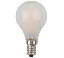 Лампа светодиодная филаментная ЭРА E14 9W 4000K матовая F-LED P45-9w-840-E14 frost Б0047027