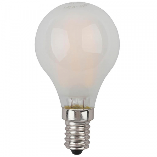 Лампа светодиодная филаментная ЭРА E14 9W 4000K матовая F-LED P45-9w-840-E14 frost Б0047027 Лампа светодиодная филаментная ЭРА E14 9W 4000K матовая F-LED P45-9w-840-E14 frost Б0047027