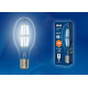 Лампа светодиодная филаментная Uniel E40 40W 6500K прозрачная LED-ED90-40W/DW/E40/CL GLP05TR UL-00003763