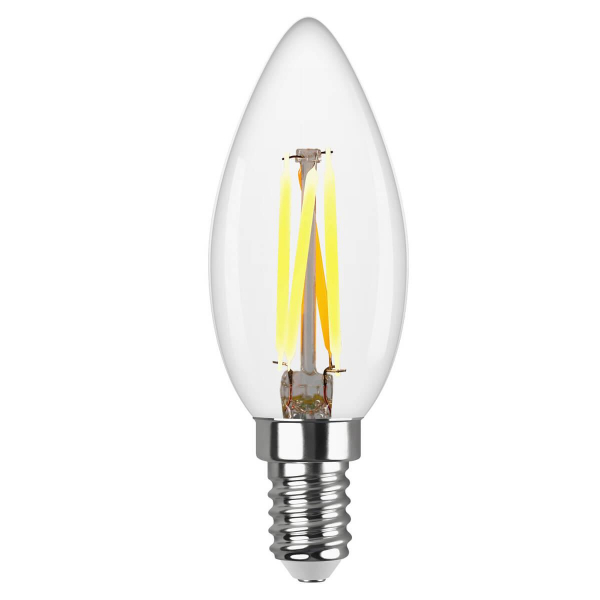 Лампа светодиодная филаментная REV С37 E14 7W 2700K DECO Premium теплый свет свеча 32486 7 Лампа светодиодная филаментная REV С37 E14 7W 2700K DECO Premium теплый свет свеча 32486 7