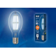Лампа светодиодная филаментная Uniel E40 30W 6500K прозрачная LED-ED90-30W/DW/E40/CL GLP05TR UL-00003761
