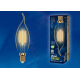 Лампа светодиодная филаментная Uniel E14 5W 2250K прозрачная LED-CW35-5W/GOLDEN/E14 GLV21GO UL-00002397
