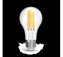 Лампа светодиодная филаментная Gauss E27 30W 2700K прозрачная 102902230