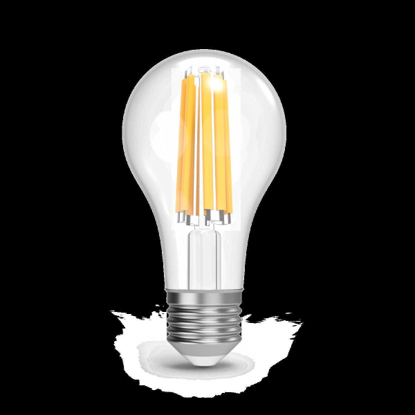 Лампа светодиодная филаментная Gauss E27 30W 2700K прозрачная 102902230