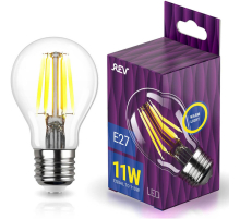 Лампа светодиодная филаментная REV A60 E27 11W 2700K DECO Premium груша 32477 5