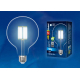 Лампа светодиодная филаментная Uniel E27 15W 4000K прозрачная LED-G125-15W/4000K/E27/CL PLS02WH UL-00004861