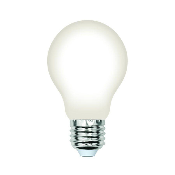 Лампа светодиодная филаментная Volpe E27 6W 4000K матовая LED-A60-6W/4000K/E27/FR/SLF UL-00008297 Лампа светодиодная филаментная Volpe E27 6W 4000K матовая LED-A60-6W/4000K/E27/FR/SLF UL-00008297