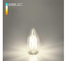 Лампа светодиодная филаментная Elektrostandard E27 9W 6500K прозрачная a056256