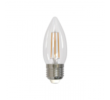 Лампа светодиодная филаментная Uniel E27 11W 3000K прозрачная LED-C35-11W/3000K/E27/CL PLS02WH UL-00005166