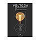 Лампа светодиодная филаментная Voltega 271 E27 4W 1800K желтая 8543