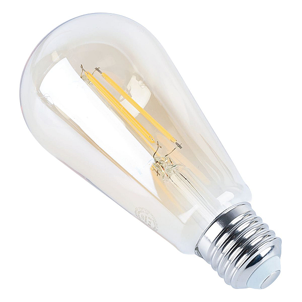 Лампа филаментная светодиодная Feron LB-64 E27 10W 2700K 52165