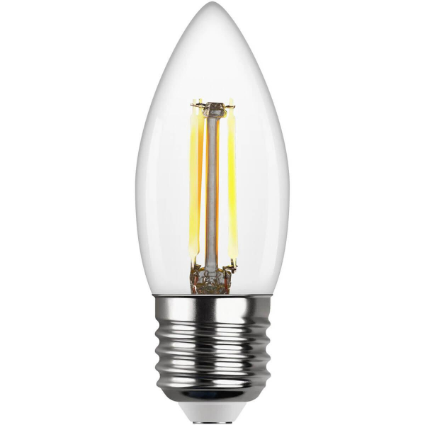 Лампа светодиодная филаментная REV С37 E27 5W DECO Premium нейтральный белый свет свеча 32488 1 Лампа светодиодная филаментная REV С37 E27 5W DECO Premium нейтральный белый свет свеча 32488 1