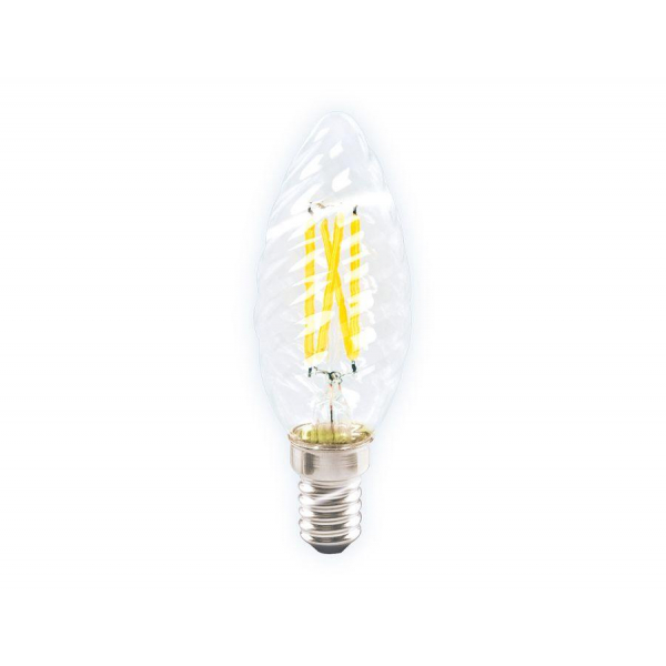 Лампа светодиодная филаментная Ambrella light E14 6W 4200K прозрачная 202124 Лампа светодиодная филаментная Ambrella light E14 6W 4200K прозрачная 202124