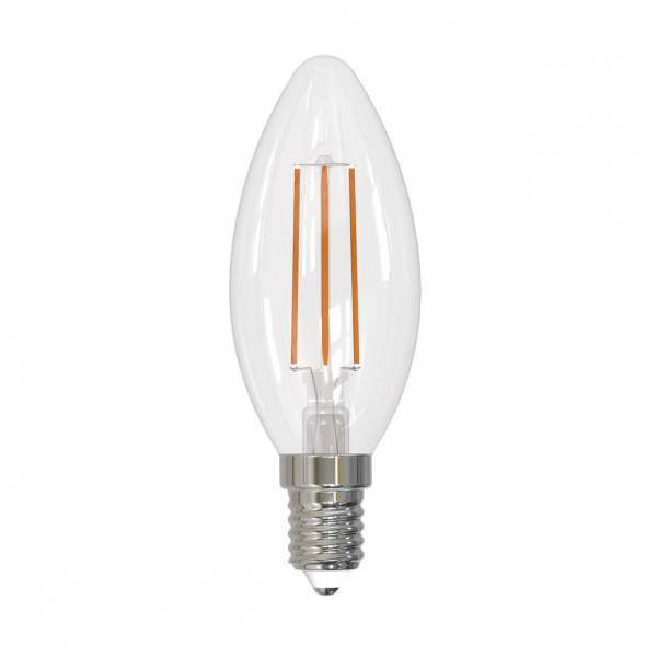 Набор светодиодных ламп филаментная Uniel E14 11W 3000K прозрачная LED-C35-11W/3000K/E14/CL PLS02WH UL-00008084 Набор светодиодных ламп филаментная Uniel E14 11W 3000K прозрачная LED-C35-11W/3000K/E14/CL PLS02WH UL-00008084