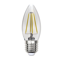 Лампа светодиодная филаментная Uniel E27 13W 4000K прозрачная LED-C35-13W/4000K/E27/CL PLS02WH UL-00005902