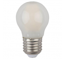 Лампа светодиодная филаментная ЭРА E27 7W 2700K матовая F-LED P45-7W-827-E27 frost Б0027958