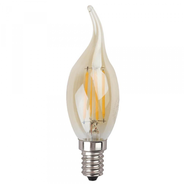 Лампа светодиодная филаментная ЭРА E14 7W 2700K золотая F-LED BXS-7W-827-E14 gold Б0027965 Лампа светодиодная филаментная ЭРА E14 7W 2700K золотая F-LED BXS-7W-827-E14 gold Б0027965