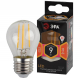 Лампа светодиодная филаментная ЭРА E27 9W 2700K прозрачная F-LED P45-9w-827-E27 Б0047023