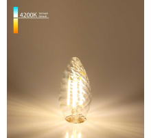 Лампа светодиодная филаментная Elektrostandard E14 7W 4200K прозрачная a049136