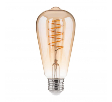 Лампа светодиодная филаментная Elektrostandard E27 8W 3300K прозрачная a048391