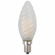 Лампа светодиодная филаментная ЭРА E14 5W 2700K матовая F-LED BTW-5W-827-E14 frost Б0027937