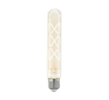 Лампа светодиодная филаментная Eglo E27 4W 2200К янтарь 11679