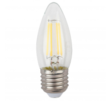 Лампа светодиодная филаментная ЭРА E27 11W 2700K прозрачная F-LED B35-11w-827-E27 Б0046986