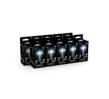 Лампа светодиодная филаментная Gauss E27 6W 4100К прозрачная 1/10/50 102802206