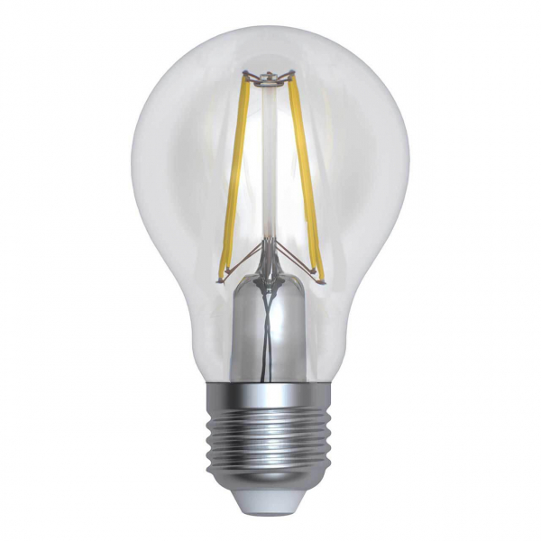 Лампа светодиодная филаментная Uniel E27 12W 4000K прозрачная LED-A60-12W/4000K/E27/CL PLS02WH UL-00004867 Лампа светодиодная филаментная Uniel E27 12W 4000K прозрачная LED-A60-12W/4000K/E27/CL PLS02WH UL-00004867