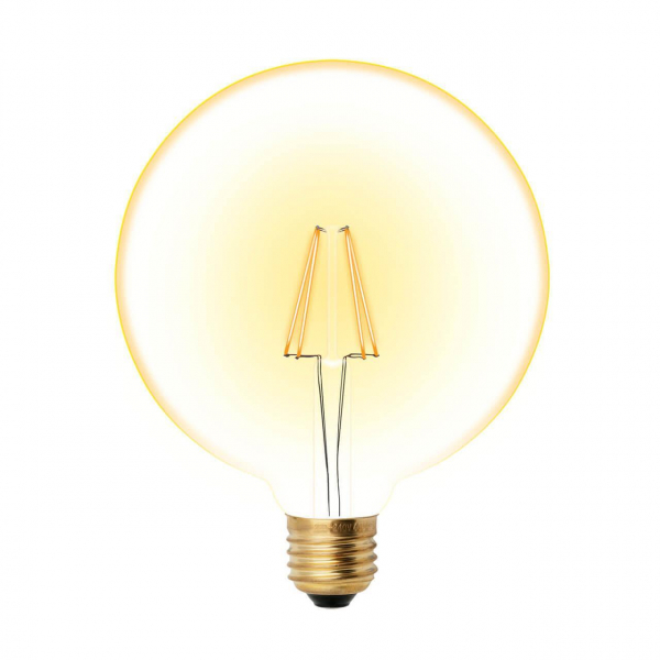 Лампа светодиодная филаментная Uniel E27 8W 2250K прозрачная LED-G125-8W/GOLDEN/E27 GLV21GO UL-00002358 Лампа светодиодная филаментная Uniel E27 8W 2250K прозрачная LED-G125-8W/GOLDEN/E27 GLV21GO UL-00002358