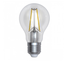 Лампа светодиодная филаментная диммируемая Uniel E27 10W 3000K прозрачная LED-A60-10W/3000K/E27/CL/DIM GLA01TR UL-00005181