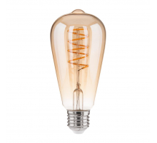 Лампа светодиодная филаментная диммируемая Elektrostandard E27 5W 2700K тонированная a053408