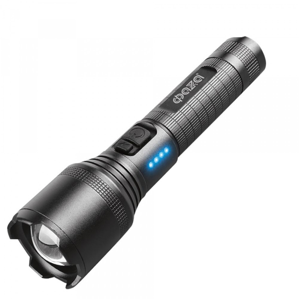 Ручной светодиодный фонарь ФАZA аккумуляторный 800 лм 165х40 AccuF1-L15WZ-ti