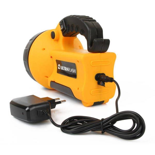 Рабочий светодиодный фонарь-прожектор Ultraflash Accu Profi аккумуляторный 190х137 70 лм UF3712LED 8310