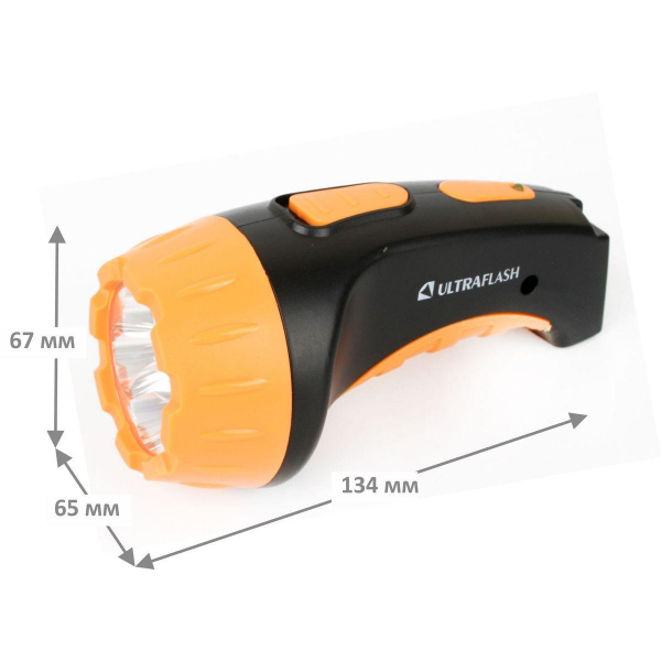 Рабочий светодиодный фонарь Ultraflash Accu Profi аккумуляторный 135х70 15 лм LED3804 9215 Рабочий светодиодный фонарь Ultraflash Accu Profi аккумуляторный 135х70 15 лм LED3804 9215
