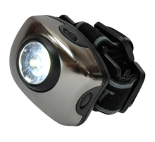 Фонарь Uniel Standart «Bright eyes — comfort» S-HL011-C Gun Metal 03212