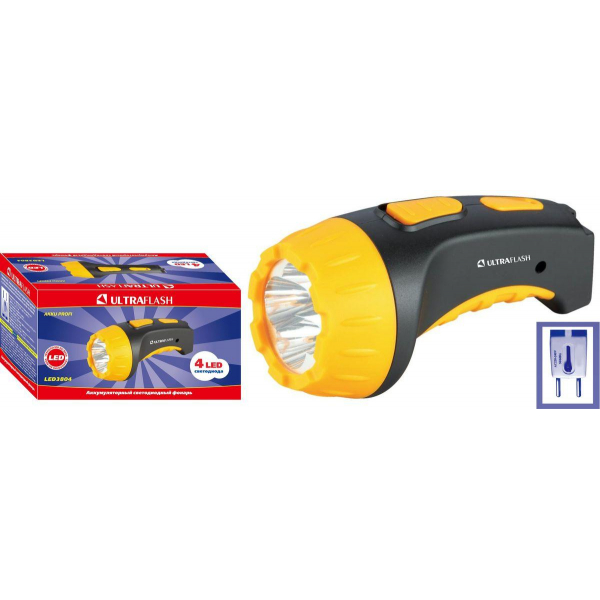Рабочий светодиодный фонарь Ultraflash Accu Profi аккумуляторный 135х70 15 лм LED3804 9215 Рабочий светодиодный фонарь Ultraflash Accu Profi аккумуляторный 135х70 15 лм LED3804 9215