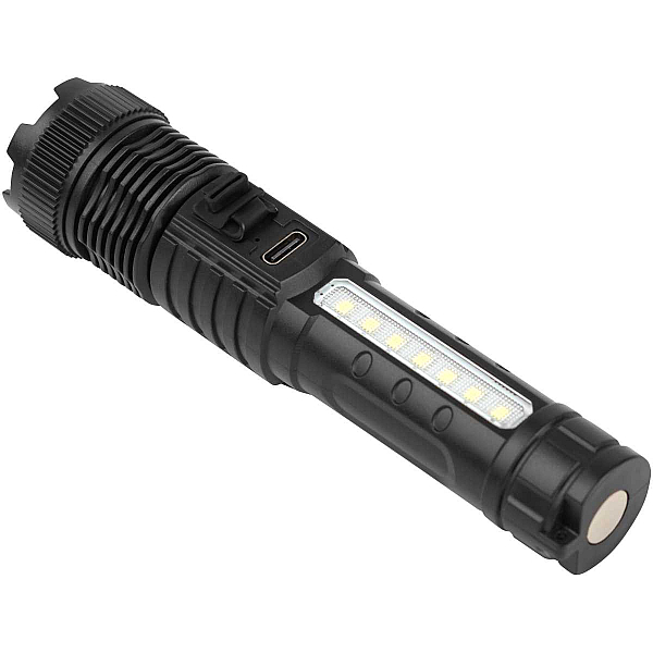Светодиодный фонарь ЭРА UA-401 универсальный аккумуляторный 3 Вт LED + 3 Вт COB оптический Zoom 3 режима магнит type C Б0069803