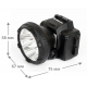 Налобный светодиодный фонарь Ultraflash Headlite аккумуляторный 65х55 33 лм LED5365 11648