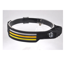 Налобный светодиодный фонарь Gauss аккумуляторный 340х30 330 лм GF412