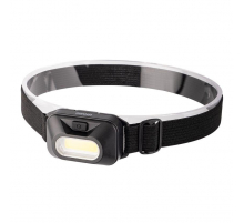 Налобный светодиодный фонарь ФАZA от батареек 100 лм 70х42 H9-L1W-bk