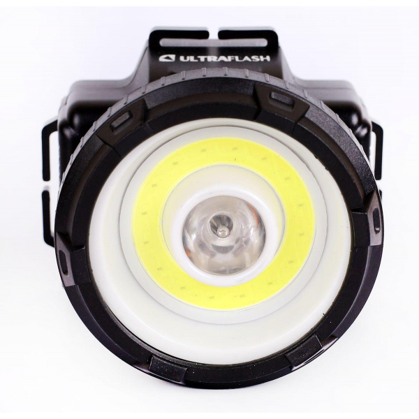 Налобный светодиодный фонарь Ultraflash Headlite аккумуляторный 90х75 160 лм LED5368 14452 Налобный светодиодный фонарь Ultraflash Headlite аккумуляторный 90х75 160 лм LED5368 14452