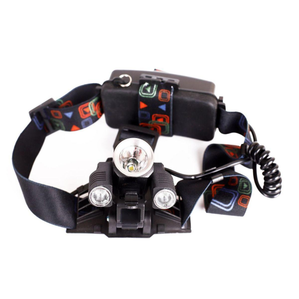 Налобный светодиодный фонарь Ultraflash аккумуляторный 100х90 400 лм E156 14660