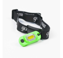 Налобный светодиодный фонарь Gauss аккумуляторный 30х60 150 лм GF408
