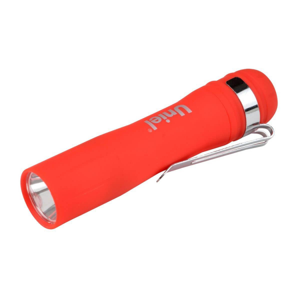 Карманный светодиодный фонарь Uniel от батареек 95х20 25 лм S-LD045-B Red UL-00000210 Карманный светодиодный фонарь Uniel от батареек 95х20 25 лм S-LD045-B Red UL-00000210