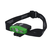 Налобный светодиодный фонарь Gauss аккумуляторный 30х50 180 лм GF406