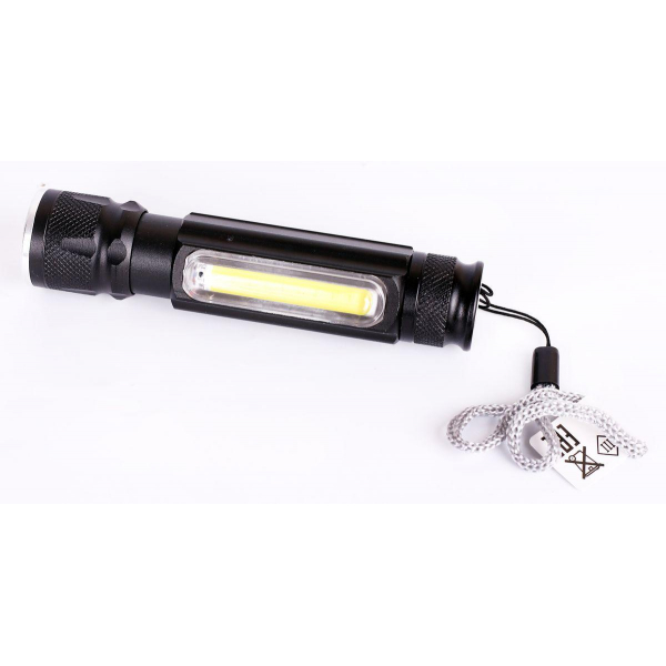 Ручной светодиодный фонарь Ultraflash аккумуляторный 110х28 400 лм LED51524 14661