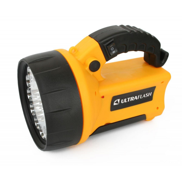 Рабочий светодиодный фонарь-прожектор Ultraflash Accu Profi аккумуляторный 190х137 70 лм UF3712LED 8310